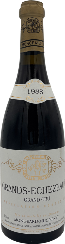 Domaine Mongeard Mugneret Grands Echezeaux Grand Cru 1988 750ml