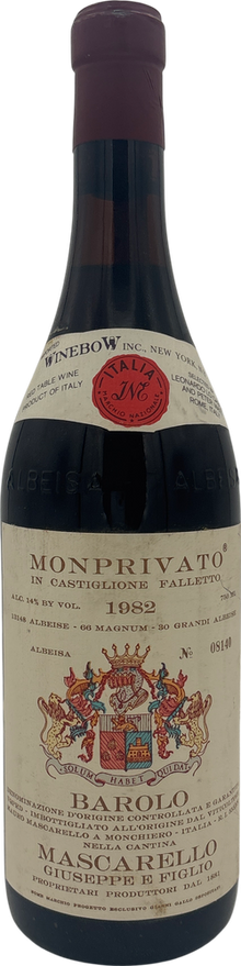 Giuseppe Mascarello Barolo Monprivato 1982 750ml