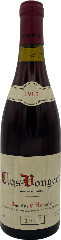 Domaine Georges & Christophe Roumier Clos Vougeot Grand Cru 1985 750ml