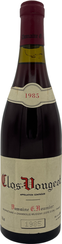 Domaine Georges & Christophe Roumier Clos Vougeot Grand Cru 1985 750ml