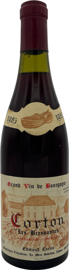 Edmond Cornu Corton Les Bressandes Grand Cru 1985 750ml