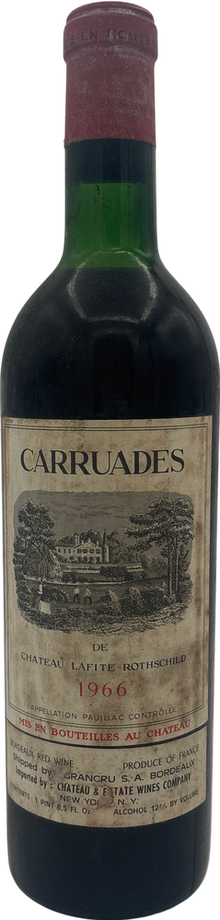 Carruades de Lafite 1966 750ml