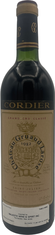 Gruaud Larose 1982 750ml