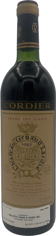 Gruaud Larose 1982 750ml