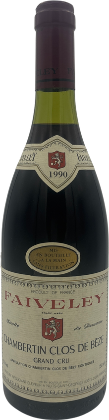 Domaine Faiveley Chambertin Clos de Beze Grand Cru 1990 750ml