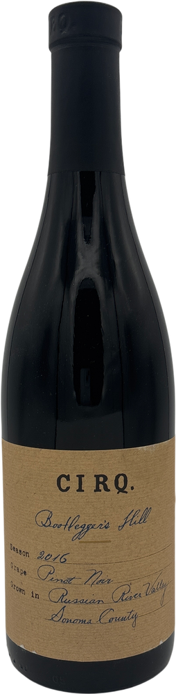 Cirq Pinot Noir Bootlegger's Hill 2016 750ml