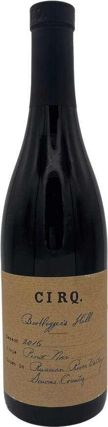 Cirq Pinot Noir Bootlegger's Hill 2016 750ml