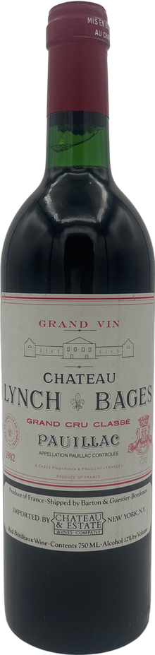 Lynch Bages 1982 750ml
