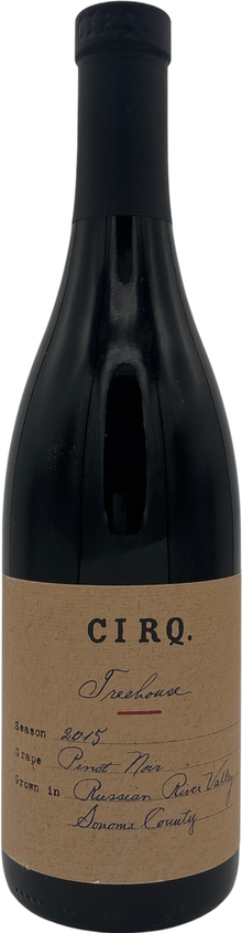 Cirq Treehouse Vineyard Pinot Noir Russian River Valley 2015 750ml