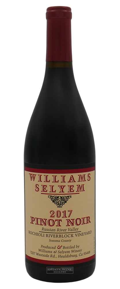 Williams Selyem Pinot Noir Rochioli Riverblock Vineyard Russian River Valley 2017 750ml - 2