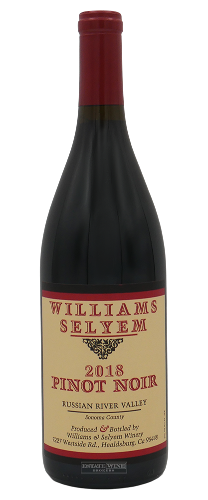 Williams Selyem Pinot Noir Russian River Valley 2018 750ml - 1