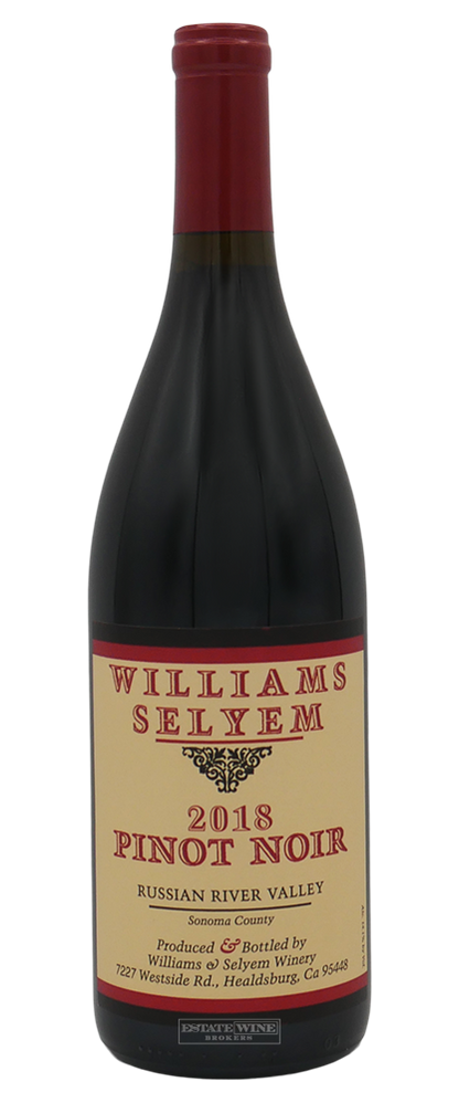 Williams Selyem Pinot Noir Russian River Valley 2018 750ml - 1