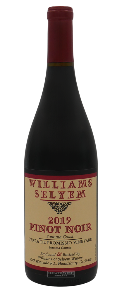 Williams Selyem Pinot Noir Terra De Promissio Vineyard Sonoma Coast 2019 750ml - 2