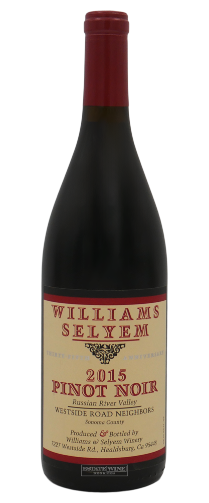 Williams Selyem Pinot Noir Westside Road Neighbors Russian River Valley 2015 750ml - 1