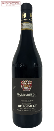 De Foreville Barbaresco Vigneto Loreto 2016 750ml - 1