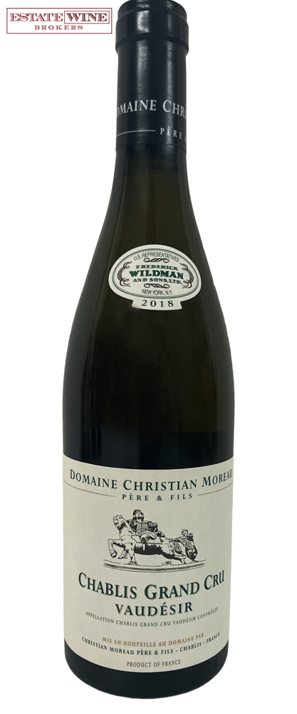 Domaine Christian Moreau Chablis Grand Cru Vaudesir 2018 750ml - 1
