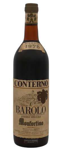 Giacomo Conterno Barolo Monfortino 1978 750ml - 1