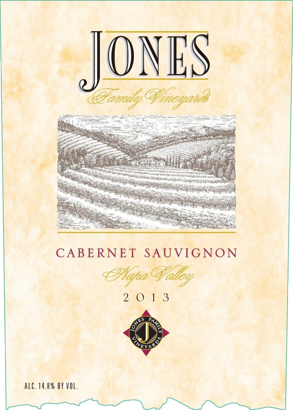 Jones Family Cabernet Sauvignon Napa Valley 2013 750ml - 1