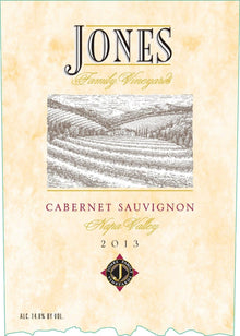Jones Family Cabernet Sauvignon Napa Valley 2013 750ml - 1