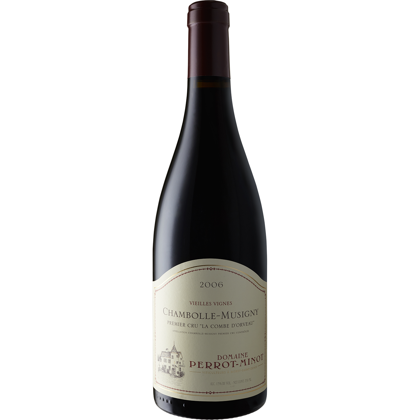 Domaine Perrot Minot La Combe d'Orveau VV Chambolle Musigny 1er Cru 2006 750ml - 1