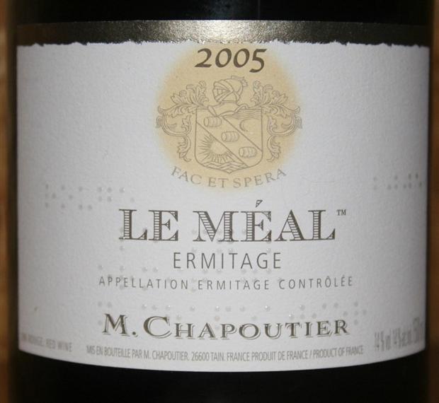 M. Chapoutier Ermitage Le Meal 2005 750ml - 1