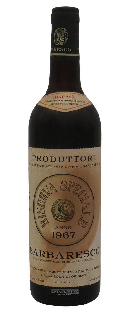 Produttori del  Barbaresco Barbaresco Riserva Speciale Rabaya 1967 750ml - 1
