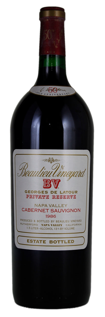 Beaulieu Vineyard Cabernet Sauvignon Georges de Latour Private Reserve 1986 750ml - 1