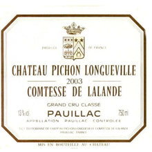 Pichon Lalande 2003 750ml - 1