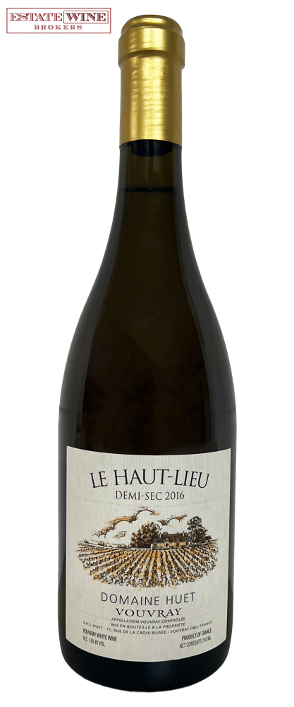 Domaine Huet Vouvray Demi-Sec Le Haut-Lieu 2016 750ml - 1