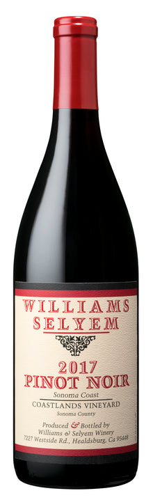 Williams Selyem Pinot Noir Coastlands Vineyard Sonoma Coast 2017 750ml - 1