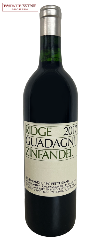 Ridge Zinfandel Guadagni Dry Creek Valley 2017 750ml - 1