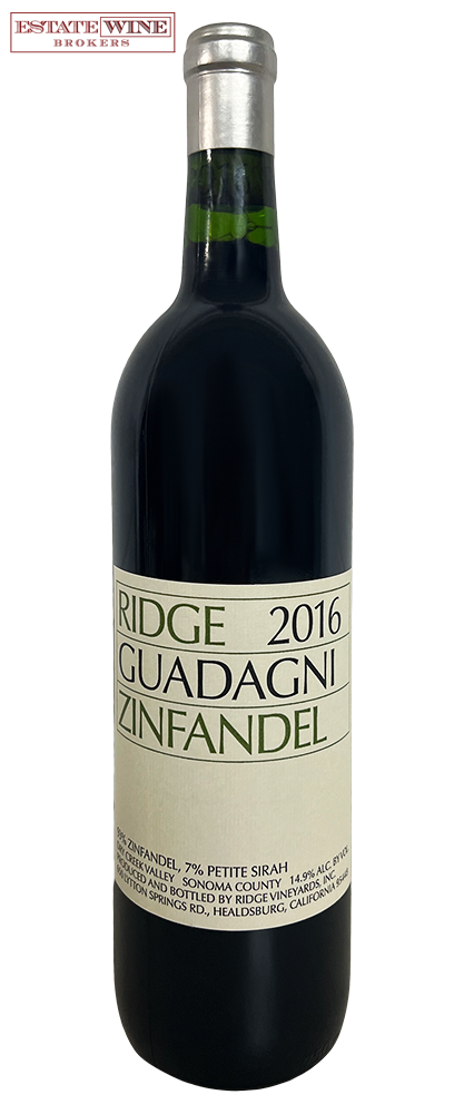 Ridge Zinfandel Guadagni Dry Creek Valley 2016 750ml - 1