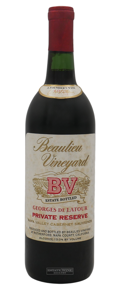 Beaulieu Vineyard Cabernet Sauvignon Georges de Latour Private Reserve Napa Valley 1983 750ml - 2