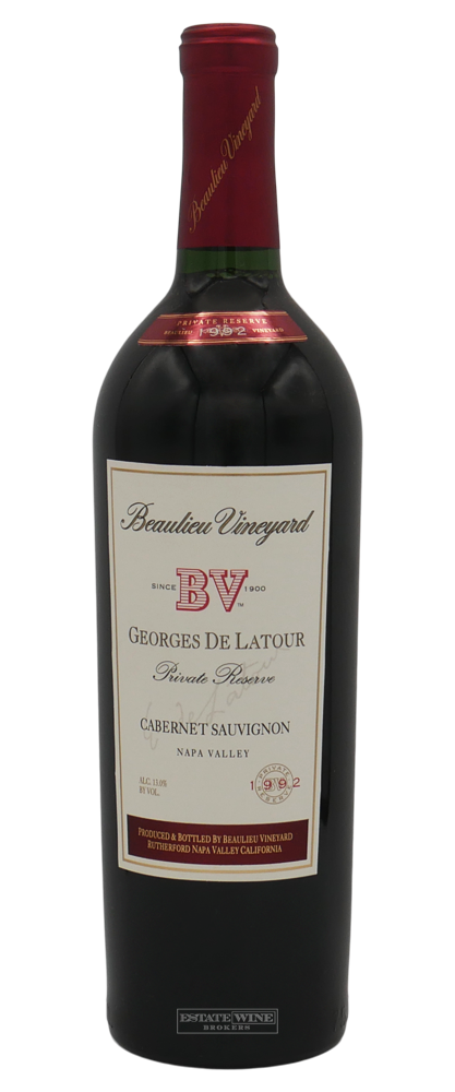 Beaulieu Vineyard Cabernet Sauvignon Georges De Latour Private Reserve Napa Valley 1992 750ml - 1