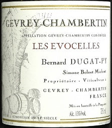Domaine Dugat-Py Gevrey Chambertin Les Evocelles 1er Cru 2003 750ml - 1
