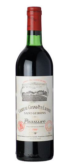 Grand Puy Lacoste 1981 750ml - 1