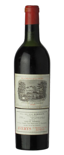 Lafite Rothschild 1949 750ml [Mid Shoulder Fill] - 1