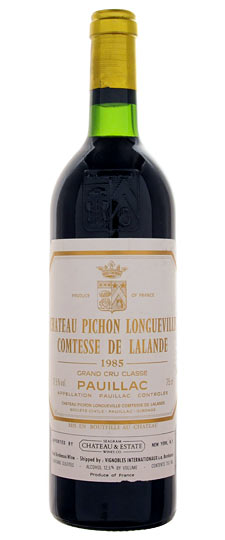 Pichon Lalande 1985 750ml [Stained Label] - 1