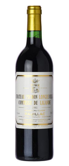 Pichon Lalande 1981 750ml - 1