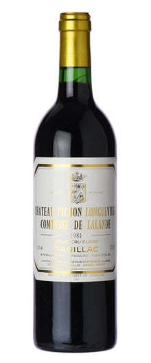 Pichon Lalande 1981 750ml - 1