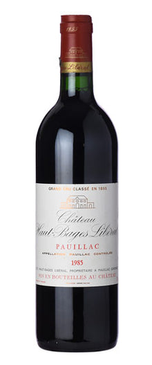 Haut Bages Liberal 1985 750ml - 1