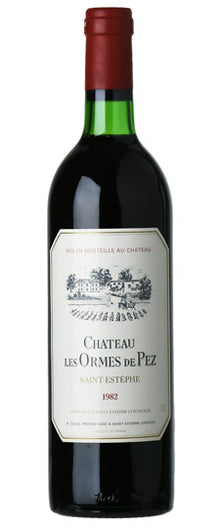 Les Ormes de Pez 1982 750ml[Mid Shoulder Fill] - 1