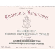 Chateau de Beaucastel Chateauneuf du Pape 1978 750ml - 1
