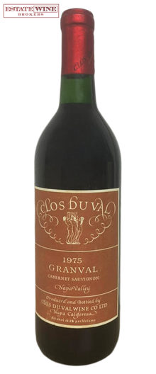 Clos du Val Cabernet Sauvignon Granval Napa Valley 1975 750ml - 1