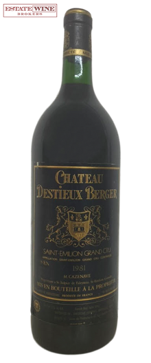 Destieux Berger 1981 1500 ml - 1