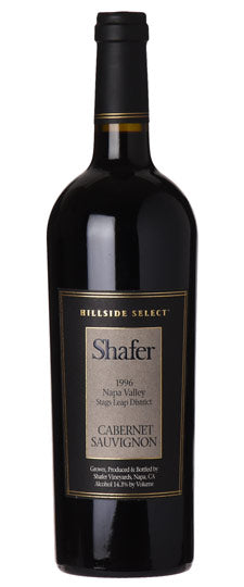 Shafer Hillside Select Cabernet Sauvignon 1996 750ml - 1