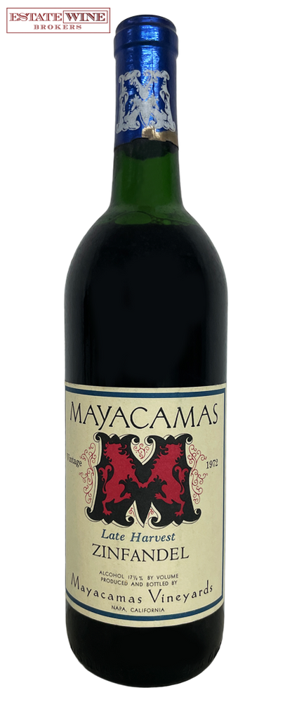 Mayacamas Vineyards Zinfandel Late Harvest 1972 750ml - 1