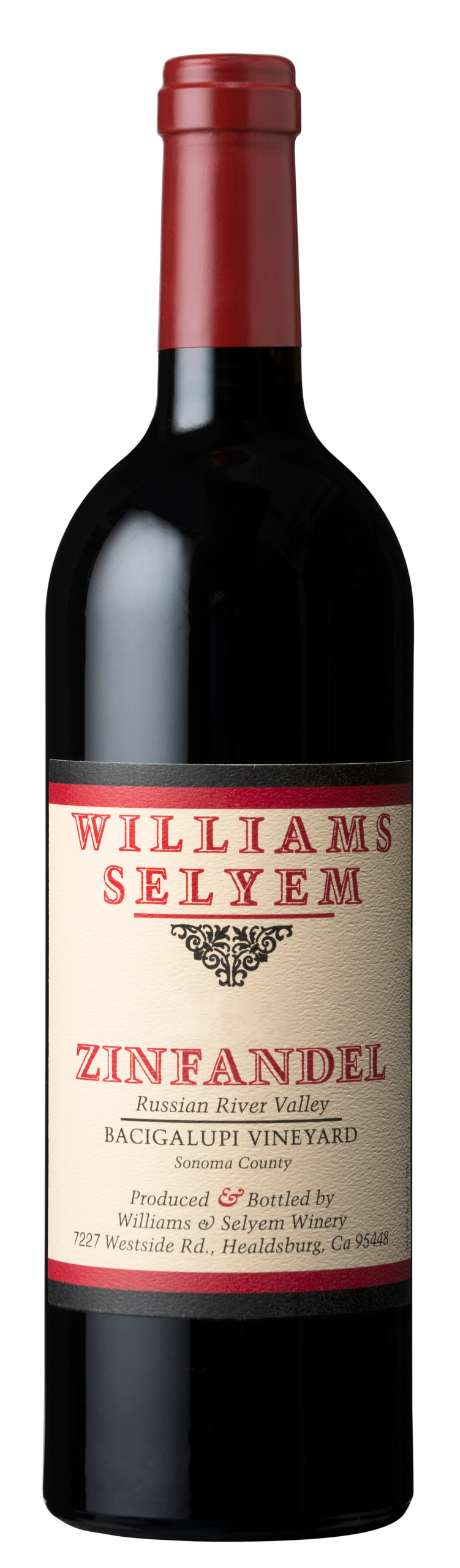 Williams Selyem Zinfandel Bacigalupi Vineyard 2002 750ml - 1