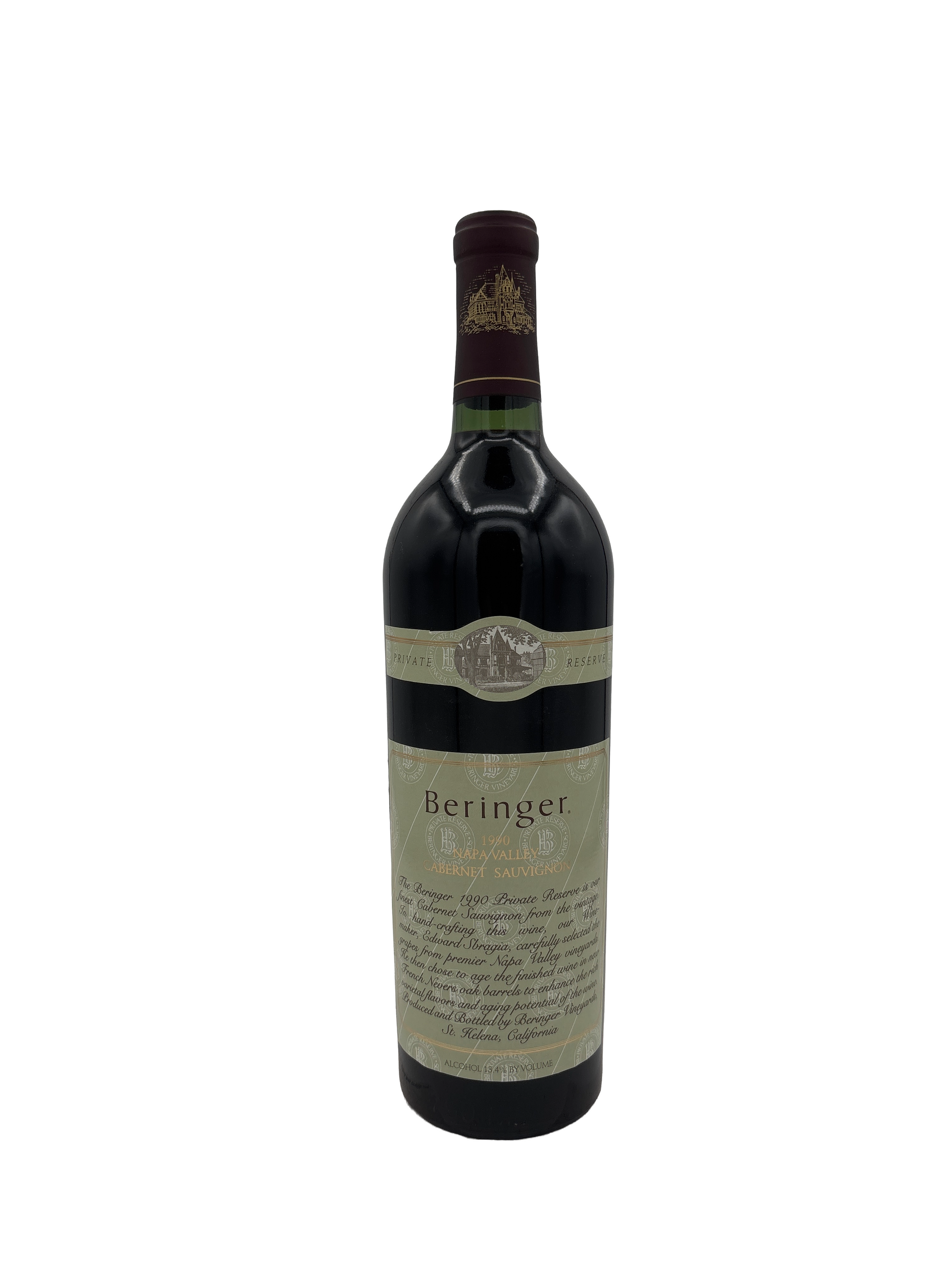 Beringer Cabernet Sauvignon Private Reserve 1990 750ml - 1