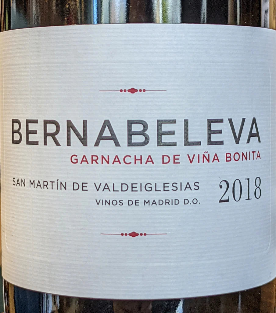 Bernabeleva Vinos de Madrid Garnacha de Vina Bonita 2018 750ml - 1